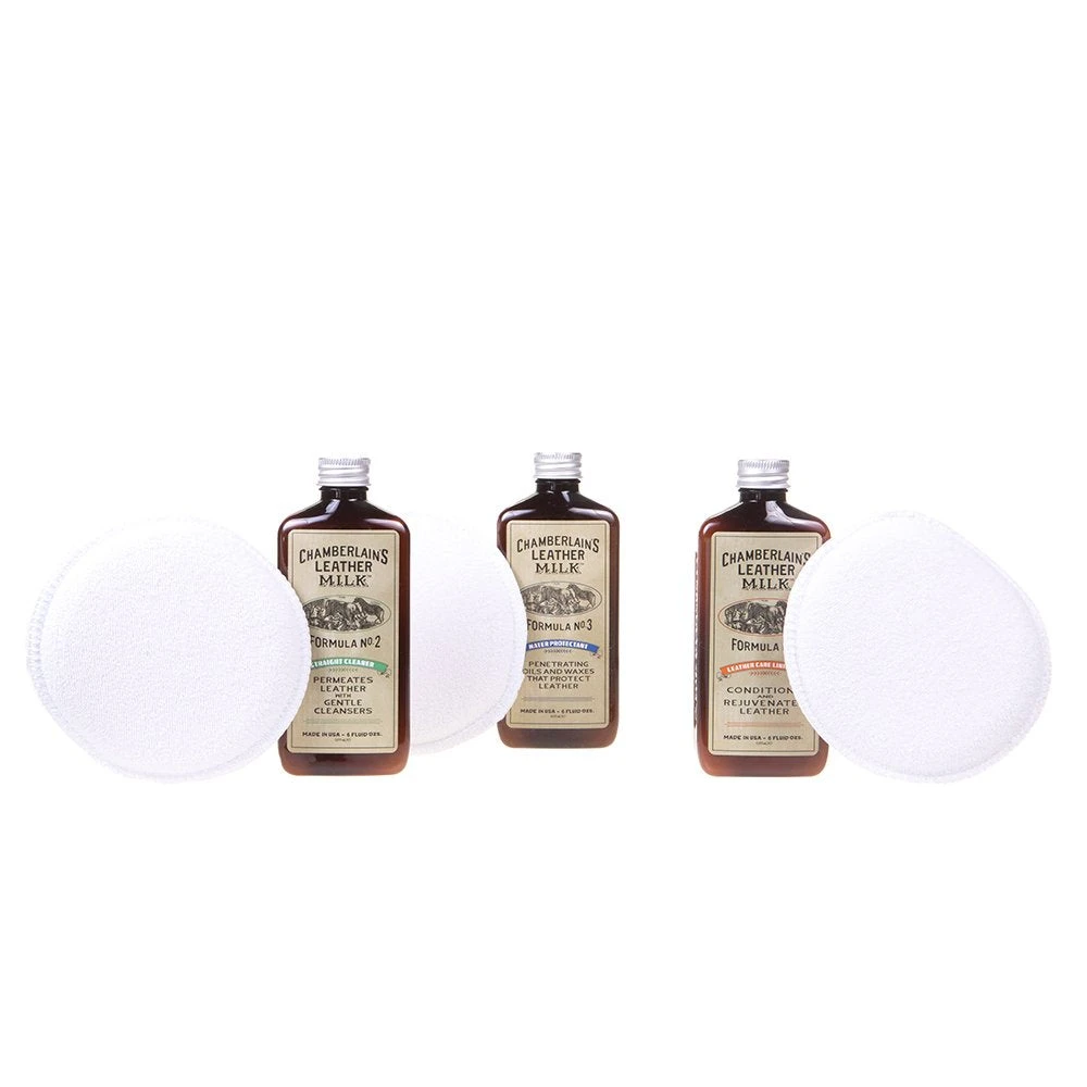 Chamberlains Leather Milk Restore And Protect Leather Care Set 1 Chamberlains Leather Milk Restore And Protect Leather Care Set