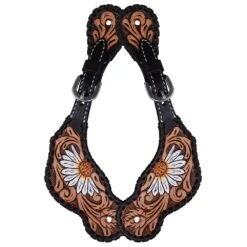 Rafter T Ranch Company Ladies Painted Daisy Spur Straps