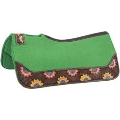 Tough 1 Hand Painted Sunflower Saddle Pad 31in X 32in