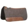 Mustang Contoured Pressed Wool Pad W/PVC Bottom