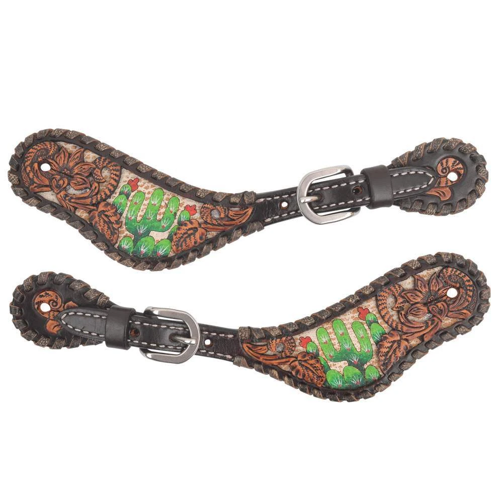 Reinsman Cactus Country Spur Strap 1 Reinsman Cactus Country Spur Strap