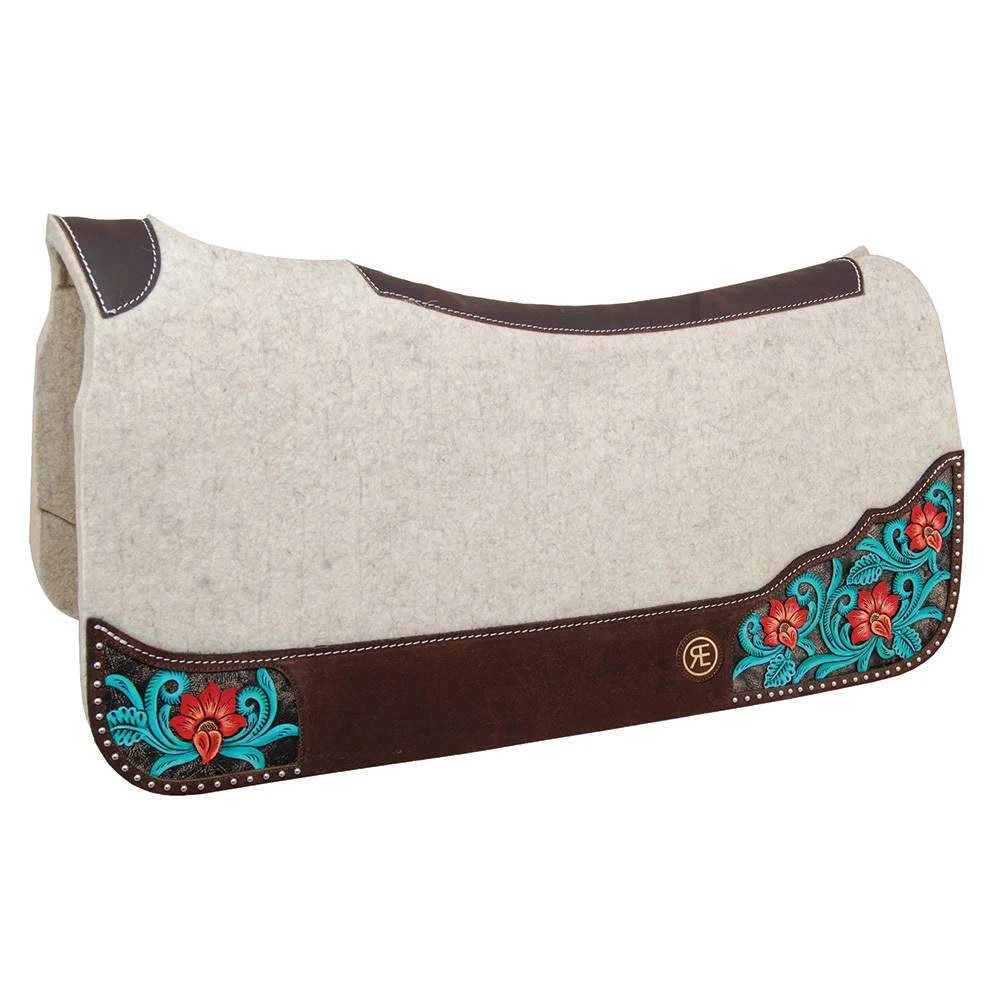 Reinsman Limited Edition Cactus Flower Saddle Pad 30x30 1 Reinsman Limited Edition Cactus Flower Saddle Pad 30x30