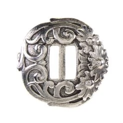 Rockin Out Jewelry 1 1/2in. Slotted Floral Concho