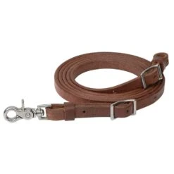 Weaver Leather Smarty Synergy 1/2in X 8ft Oiled Harness Leather Roper Rein