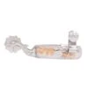 Cowboy Tack JG Youth Spur With Copper And Clear Stone