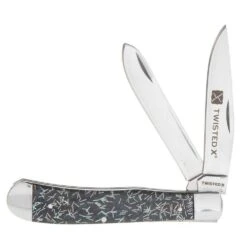 Western Fashion Twisted X Black Fireworks Trapper XK-409