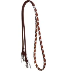 Rafter T Ranch Company Leather Laced Barrel Reins -Cheap Rider Essentials Store 173756 471103