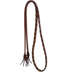 Rafter T Ranch Company Leather Laced Barrel Reins -Cheap Rider Essentials Store 173756 471105
