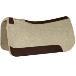 5 Star Equine Products Supplies Inc. 5 The Performer 1 Inch Natural Felt Saddle Pad -Cheap Rider Essentials Store 1WN FS 4