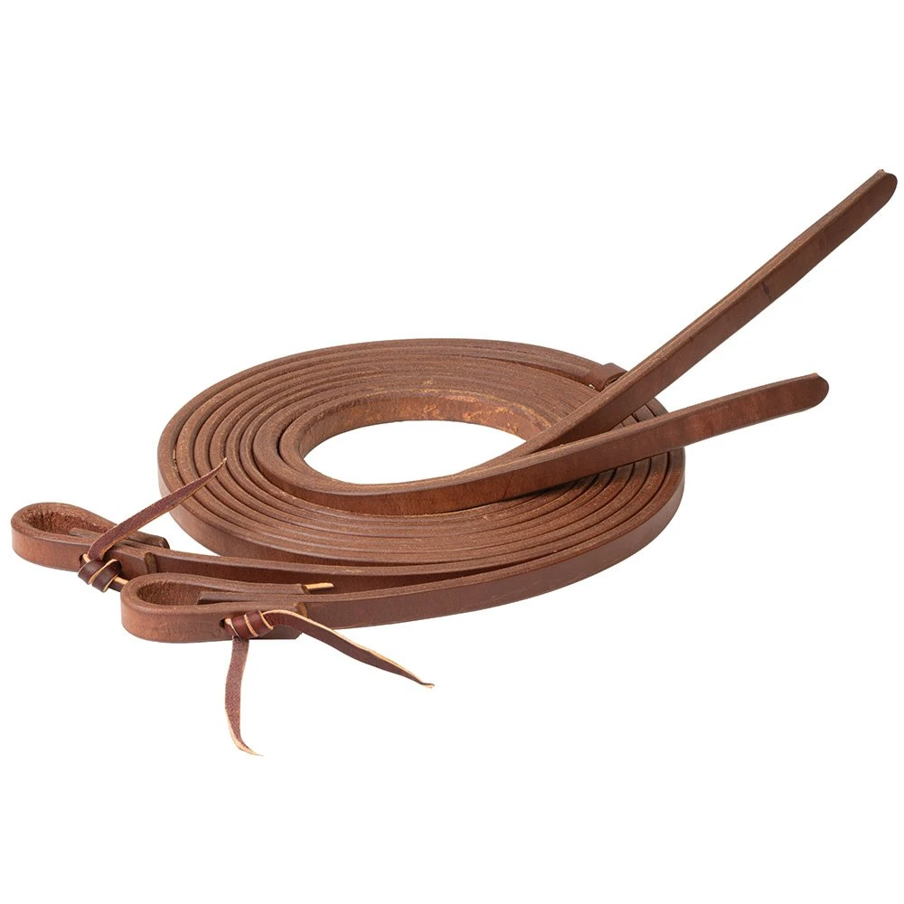 Weaver Leather Synergy 1/2in Heavy Harness Leather 8` Split Reins 1 Weaver Leather Synergy 1/2in Heavy Harness Leather 8` Split Reins