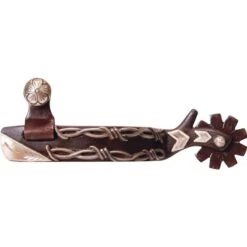 NRS Men's Antique Spurs With Barbwire