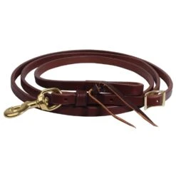 Professionals Choice Professional Ranch Heavy Oil Roping Rein 1/2in