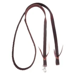 Martin Saddlery 5 Plait Latigo Rope Rein 7/8 In. X 7 1/2 Ft.