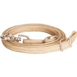 Mustang 3/4in X 8ft Waxed Braided Roping Reins