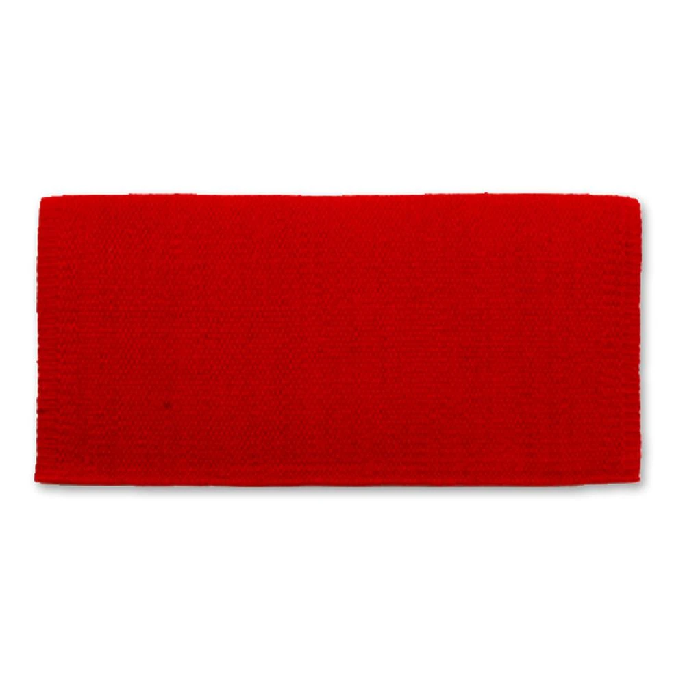 NRS San Juan Solid Lightweight Saddle Blanket Red 1 NRS San Juan Solid Lightweight Saddle Blanket Red
