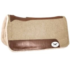 Cactus Saddlery 3/4in. Trevor Brazile Relentless Tan Extreme Roper Gel Saddle Pad