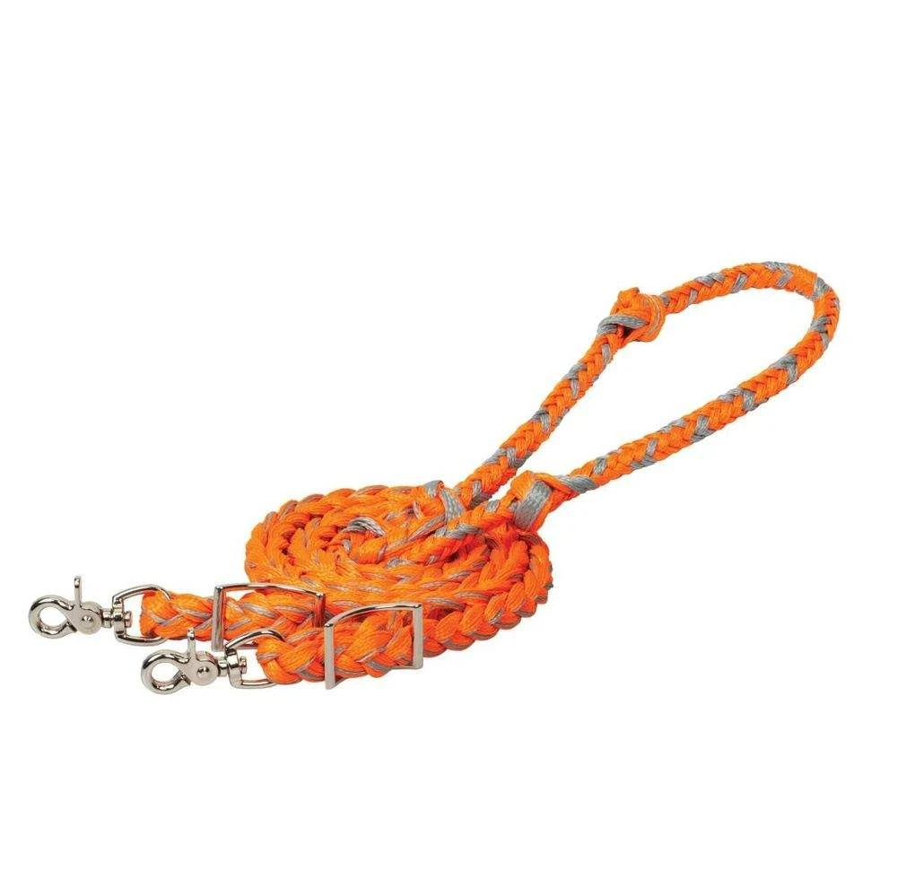 Weaver Leather Braided Barrel Reins 3/4in X 8ft 3 Weaver Leather Braided Barrel Reins 3/4in X 8ft - Image 3