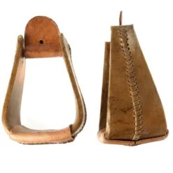 NRS 4 Inch Deep Roper Wood Stirrup