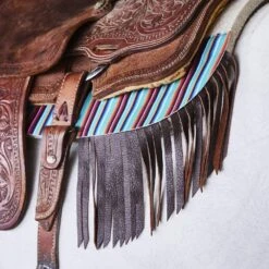 5 Star Equine Products Supplies Inc. 5 The Barrel Racer 7/8 Natural Felt Saddle Pad With Serape And Fringe 5 5 Star Equine Products Supplies Inc. 5 The Barrel Racer 7/8 Natural Felt Saddle Pad With Serape And Fringe -Cheap Rider Essentials Store 5STARPAD LIFESTYLE 09