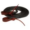 Double Diamond Flat Waxed Nylon Roping Rein