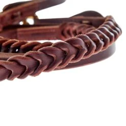 Professionals Choice Burgundy Latigo Bleeding Heart Roping Reins -Cheap Rider Essentials Store 7394 BUR 02