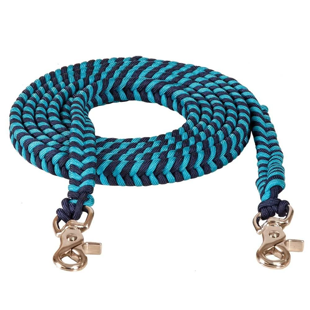 Mustang Braided 3/4in. X 8' Rein 2 Mustang Braided 3/4in. X 8' Rein - Image 2