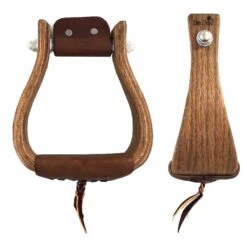 Don Orrell Stirrups 3` Flat Bottom Rancher Stirrup