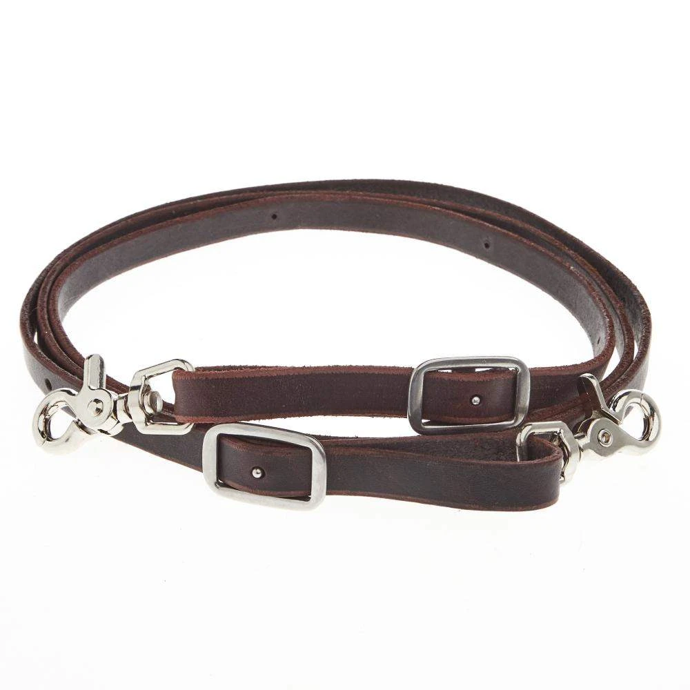 Martin Saddlery 5/8in Latigo Roping Rein 1 Martin Saddlery 5/8in Latigo Roping Rein