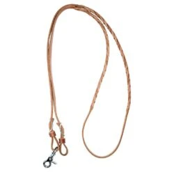 Cowboy Tack 5/8in. Adjustable Harness Leather Barrel Reins