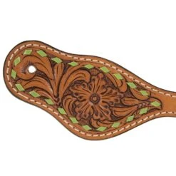 Rafter T Ranch Company Youth Floral Spur Strap With Buckstitching 9 Rafter T Ranch Company Youth Floral Spur Strap With Buckstitching -Cheap Rider Essentials Store KSS429 5