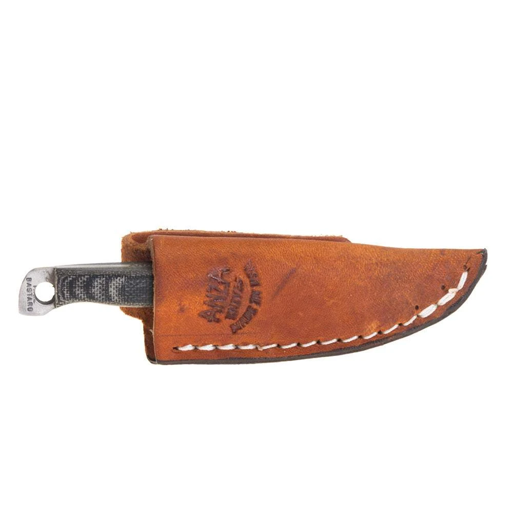 Anza Knives (MM-4) Tiny Boddington Micarta Handle Blk MM-4-TINYBODDINGTON-BK 3 Anza Knives (MM-4) Tiny Boddington Micarta Handle Blk MM-4-TINYBODDINGTON-BK - Image 3