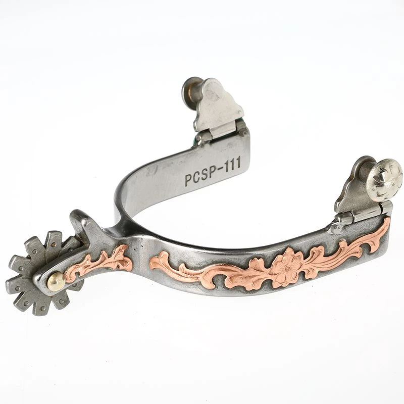 Professionals Choice Roping Spur With Copper Accents 3 Professionals Choice Roping Spur With Copper Accents - Image 3