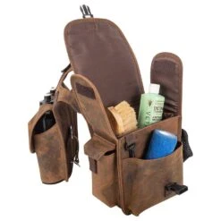 Cashel Company Distressed Leather Medium Horn Bag -Cheap Rider Essentials Store SB DL HB M 02